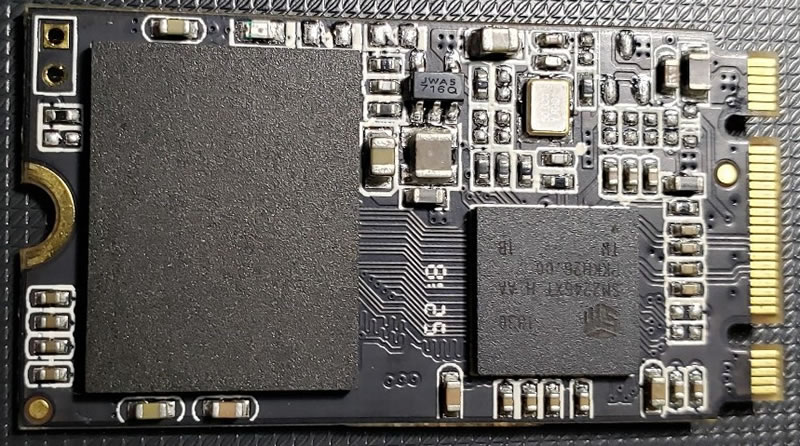 2 TB M.2 solid-state drive, equivalent to 2,000 GB